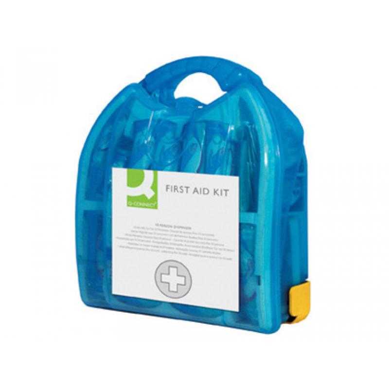 Kit q-connect de primeros auxilios kf00575 asistencia para 10 personas - Imagen 1