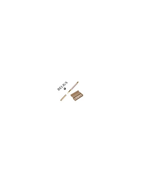 Roller belius wild west aluminio color beige tinta color negro caja de diseño