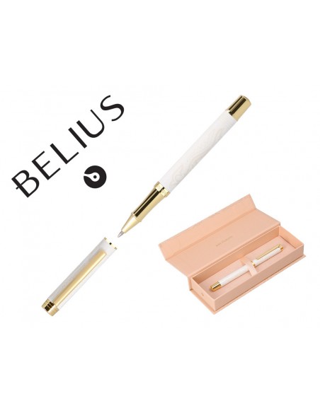 Roller belius wild west aluminio color crema dorado tinta color negro caja de diseño