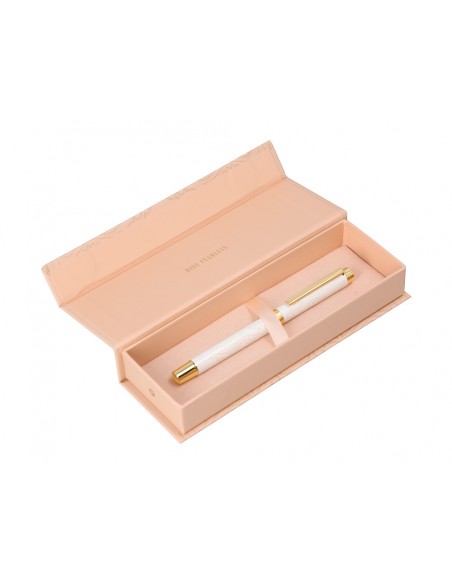 Roller belius wild west aluminio color crema dorado tinta color negro caja de diseño