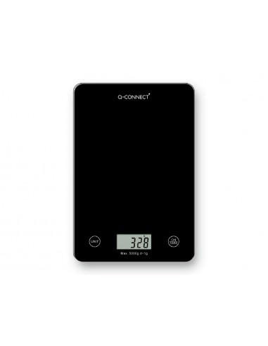 Bascula precision q-connect digital con pantalla lcd precision 1 gr capacidad de 5 gr a 5 kg 200x135x16mm