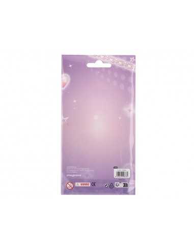 Pegatinas imaginovo gemas rosas y moradas brillantes con relieve para todas superficies 190x105 mm en