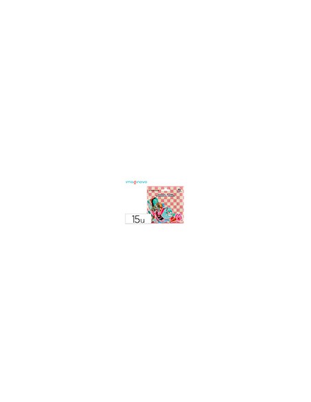 Pegatinas imaginovo good vibes diseños surtidos para ordenador 145x140 mm en blister