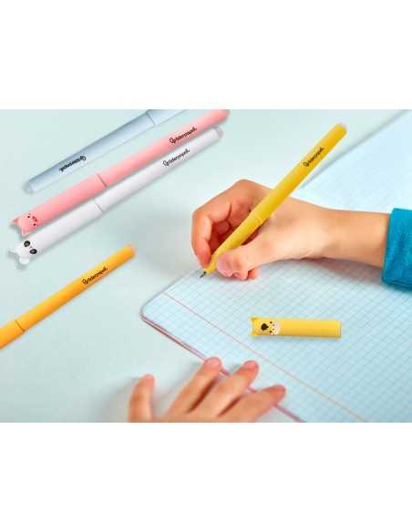 Boligrafo fantasia liderpapel animal town tinta caballo tinta azul borrable punta 1 mm Boligrafo fantasia liderpapel animal town tinta caballo tinta azul borrable punta 1 mm