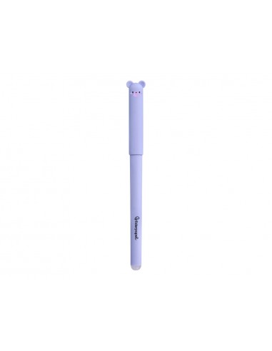 Boligrafo fantasia liderpapel animal town oso tinta azul borrable punta 1 mm