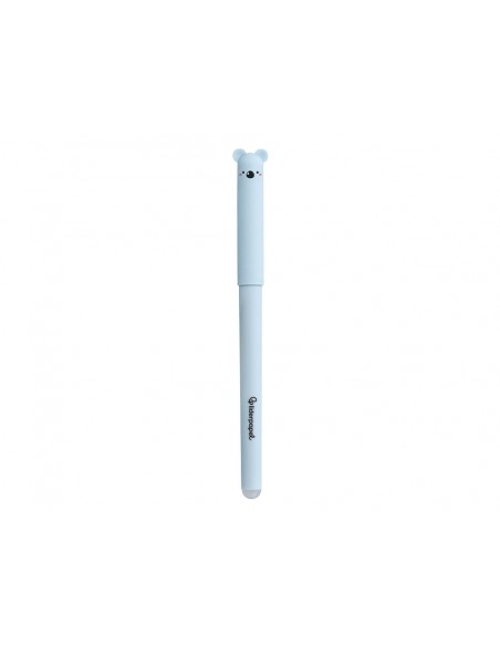 Boligrafo fantasia liderpapel animal town koala tinta azul borrable punta 1 mm
