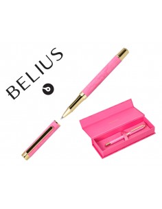 Roller belius wild west aluminio color rosa dorado tinta color negro caja de diseño