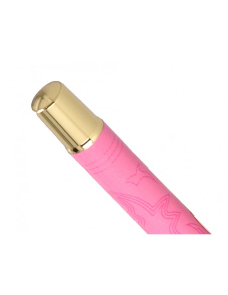 Roller belius wild west aluminio color rosa dorado tinta color negro caja de diseño