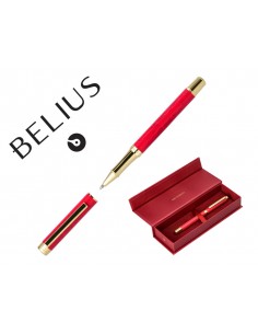 Roller belius wild west aluminio color granate dorado tinta color negro caja de diseño