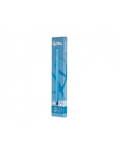 Lapiz de grafito infinito liderpapel aluminio hexagonal azul ultra resistente 1 punta de recambio