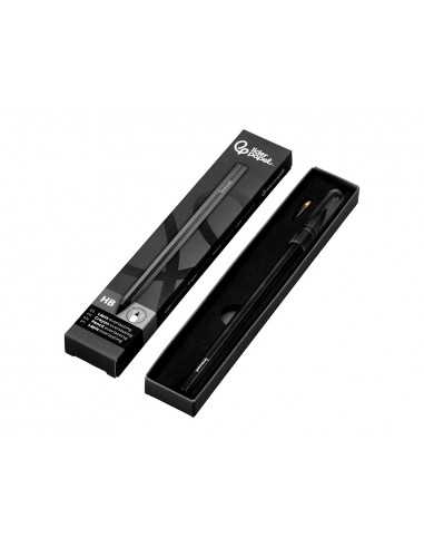 Lapiz de grafito infinito liderpapel aluminio hexagonal negro ultra resistente 1 punta de recambio