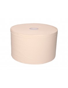Papel higienico industrial bunzl greensource celulosa blanca 2 capas sistema extraccion central rollo 200