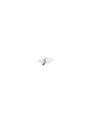 Identificador con iman durable horizontal pvc 40x75 mm