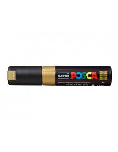 Rotulador uni posca pc-8k oro metalico