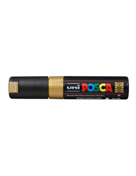 Rotulador uni posca pc-8k oro metalico