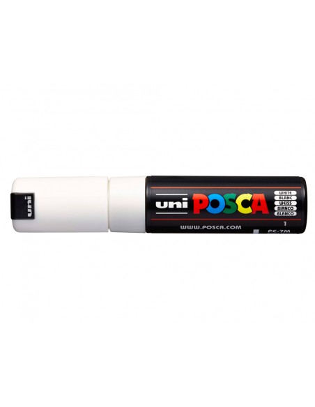 Rotulador uni posca pc-7m blanco