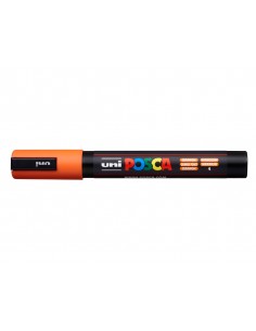 Rotulador uni posca pc-5m naranja
