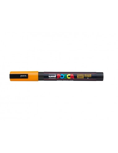Rotulador uni posca pc-3m naranja medio