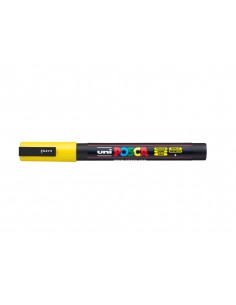 Rotulador uni posca pc-3m amarillo