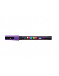 Rotulador uni posca pc-3m violeta