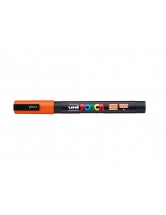 Rotulador uni posca pc-3m naranja