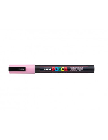 Rotulador uni posca pc-3m rosa claro