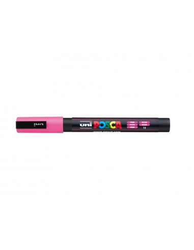 Rotulador uni posca pc-3m rosa