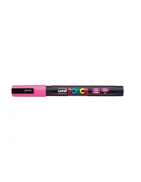 Rotulador uni posca pc-3m rosa