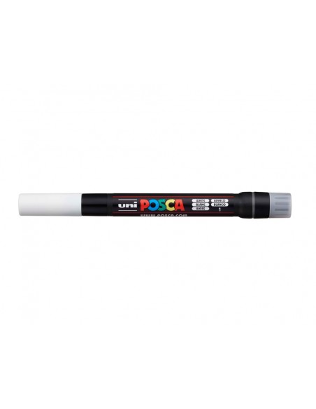 Rotulador uni posca pincel pcf-350 blanco
