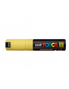 Rotulador uni posca 8 mm pc-8k amarillo