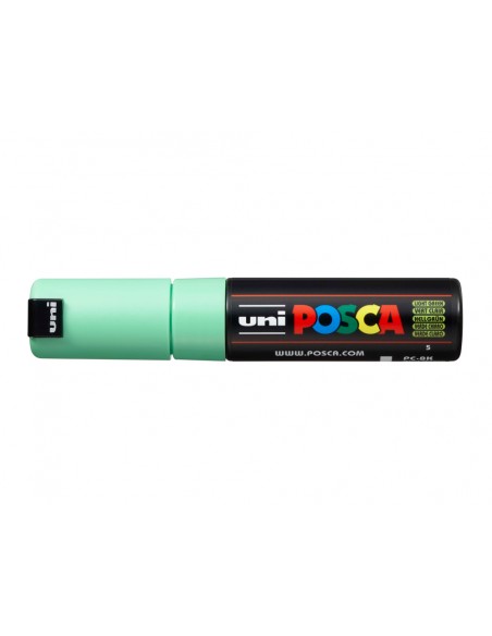 Rotulador uni posca 8 mm pc-8k verde claro