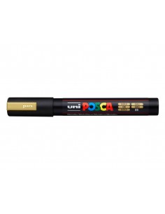 Rotulador uni posca 1,8 - 2,5 mm pc-5m oro