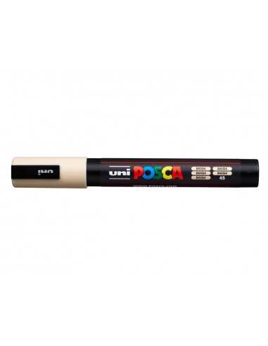 Rotulador uni posca 1,8 - 2,5 mm pc-5m beige
