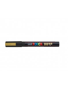 Rotulador uni posca 0,9 - 1,3 mm pc-3m oro