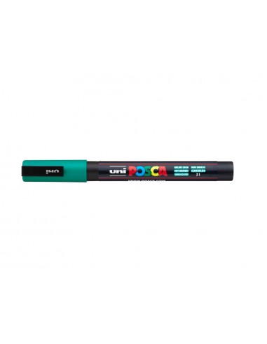 Rotulador uni posca 0,9 - 1,3 mm pc-3m esmeralda