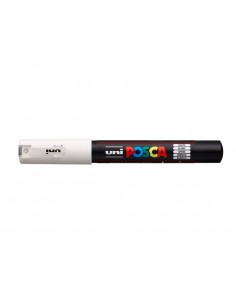 Rotulador uni posca 0,7 mm pc-1m blanco