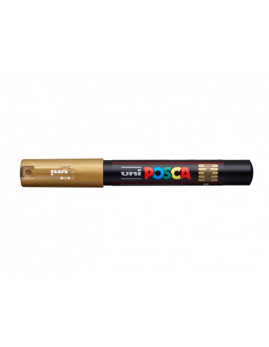 Rotulador uni posca 0,7 mm pc-1m oro