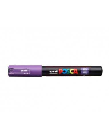 Rotulador uni posca 0,7 mm pc-1m violeta