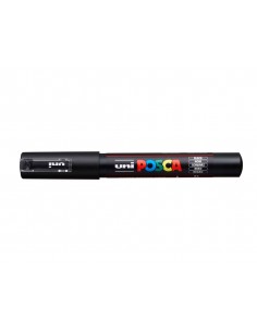 Rotulador uni posca 0,7 mm pc-1m negro