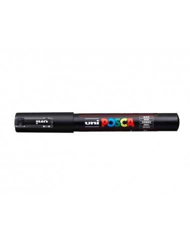Rotulador uni posca 0,7 mm pc-1m negro