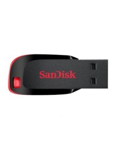 Memoria usb 2.0 sandisk 128gb cruzer blade rojo