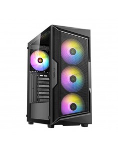 Caja ordenador gaming antex ax61 micro atx argb cristal templado negro