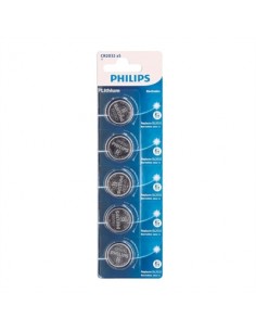 Philips pila botÃ³n litio cr2032 3v blister 5ud