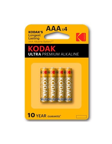 Blister pilas kodak alcalina ultra aaa lr3 - blister 4 pilas