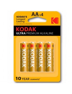 Blister pilas kodak alcalina ultra aa lr6 - blister 4 pilas