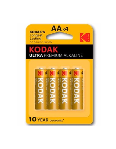 Blister pilas kodak alcalina ultra aa lr6 - blister 4 pilas