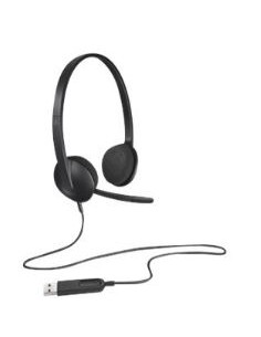 Auriculares con microfono logitech headset h340 usb