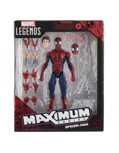 Figura hasbro marvel legends maximum series spider - man