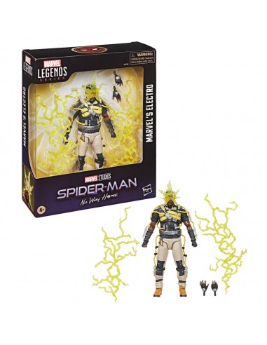 Figura hasbro marvel legends series spider - man no way home marvels electro