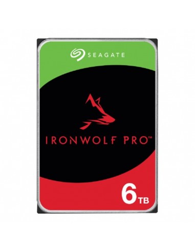 Ironwolf pro st6000nt001 disco duro interno 3.5 pulgadas 6 tb
